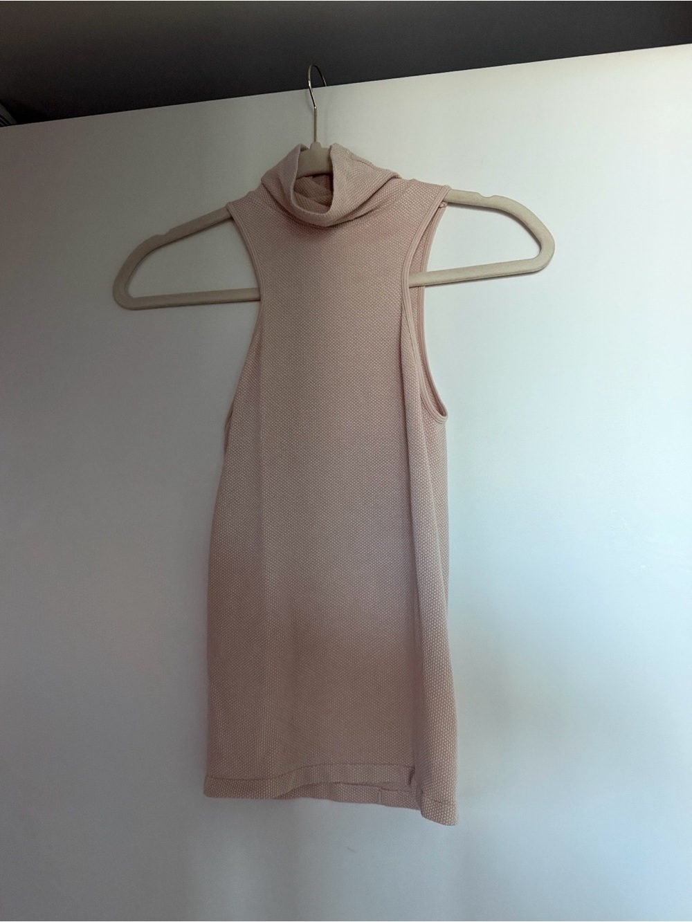 NWOT Free People Always Ready Seamless Turtleneck Tank
